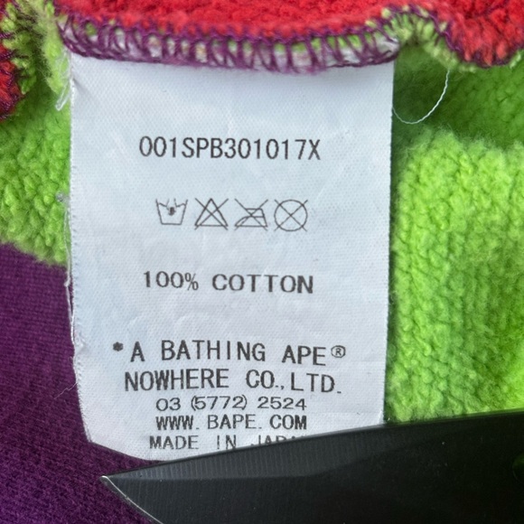 Men’s Bape crazy Camo Shorts size medium - Picture 4 of 6